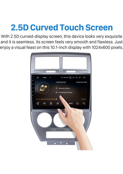 Jeep Compass 2007-2009 Android Auto Carplay Navigasyon Multimedya Sistemi indirimleri