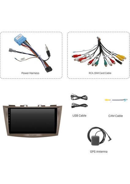 Suzukı Ertıga 2012 Android Auto Carplay Navigasyon Multimedya Sistemi indirimleri