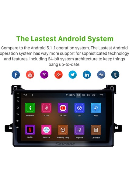 Toyota Prius 2016 Android Auto Carplay Navigasyon Multimedya Sistemi indirimleri