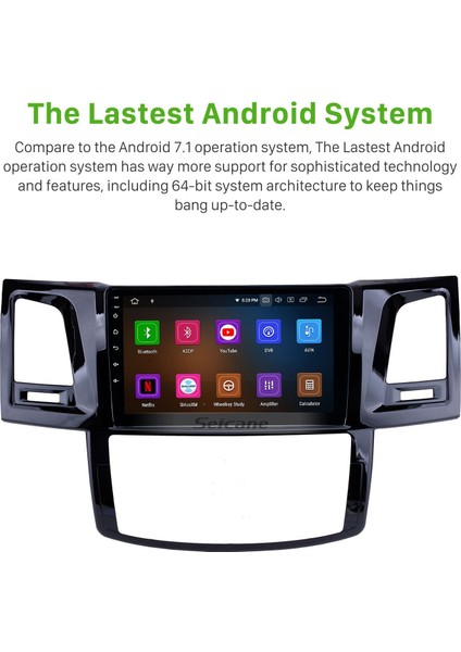Toyota Fortuner/hilux 2008-2014 Android Auto Carplay Navigasyon Multimedya Sistemi indirimleri
