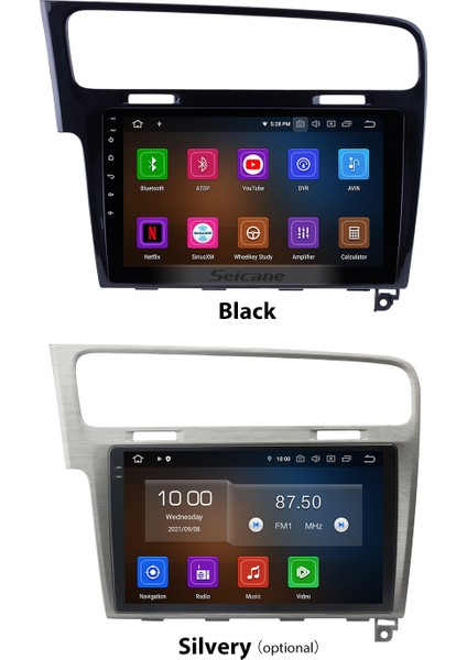 Volkswagen Golf 7 2013-2017 Android Auto Carplay Navigasyon Multimedya Sistemi