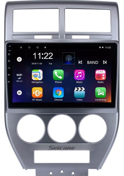 Jeep Compass 2007-2009 Android Auto Carplay Navigasyon Multimedya Sistemi