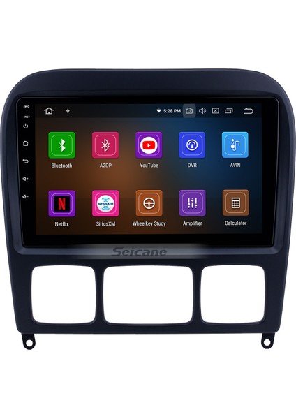 Mercedes-Benz S-Class W220 S280 S320 S350 S400 S430 S500 1998-2005 Android Auto Carplay Navigasyon Multimedya Sistemi