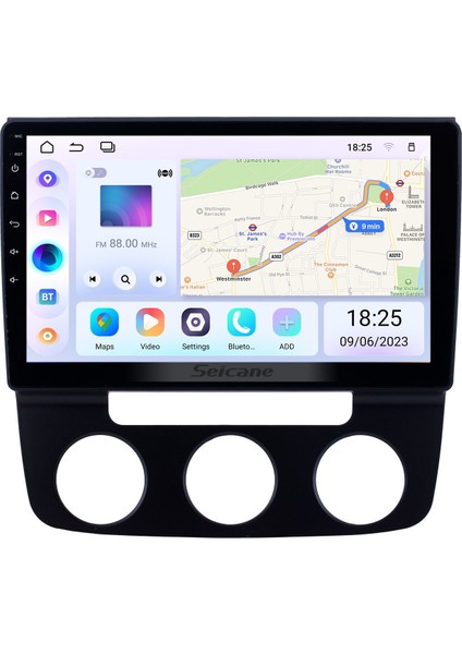 Volkswagen Sagitar Manuel Klima 2006-2010 Android Auto Carplay Navigasyon Multimedya Sistemi