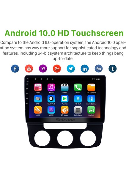 Volkswagen Sagitar Manuel Klima 2006-2010 Android Auto Carplay Navigasyon Multimedya Sistemi fırsatları