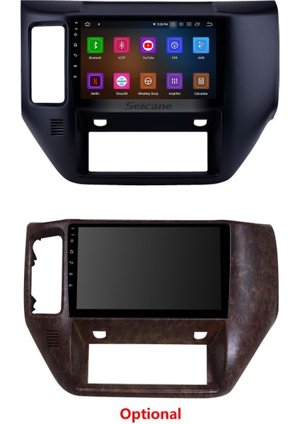 Nissan Patrol V 5 Y61 2004-2021 2004-2021 Android Auto Carplay Navigasyon Multimedya Sistemi