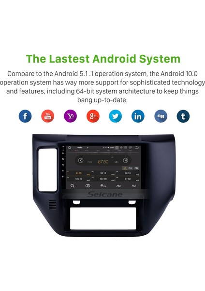 Nissan Patrol V 5 Y61 2004-2021 2004-2021 Android Auto Carplay Navigasyon Multimedya Sistemi indirimleri