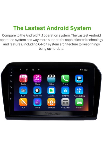 Volkswagen Jetta 2012-2015 Android Auto Carplay Navigasyon Multimedya Sistemi