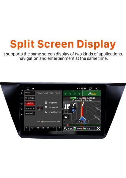 Volkswagen Touran 2016-2018 Android Auto Carplay Navigasyon Multimedya Sistemi fırsatları