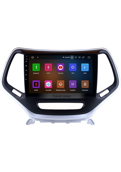 Jeep Grand Cherokee Obd2 2016 Android Auto Carplay Navigasyon Multimedya Sistemi