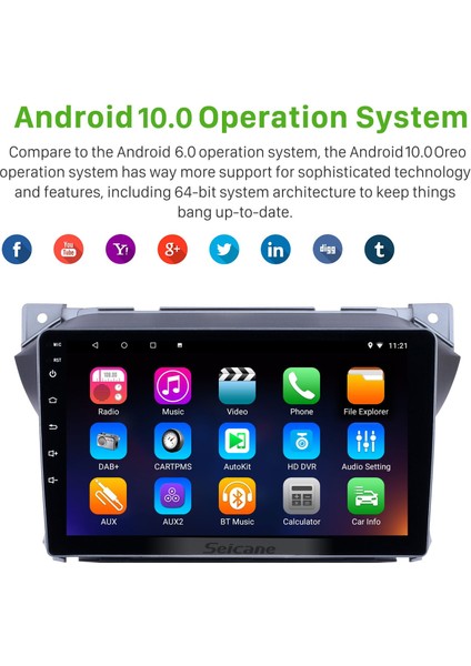 Suzuki Alto 2009-2016 Android Auto Carplay Navigasyon Multimedya Sistemi fırsatları