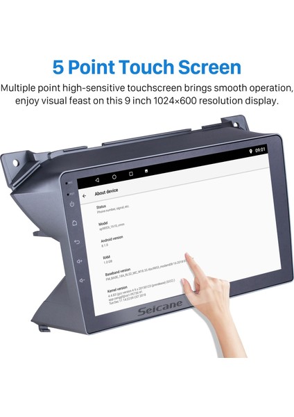 Suzuki Alto 2009-2016 Android Auto Carplay Navigasyon Multimedya Sistemi indirimleri