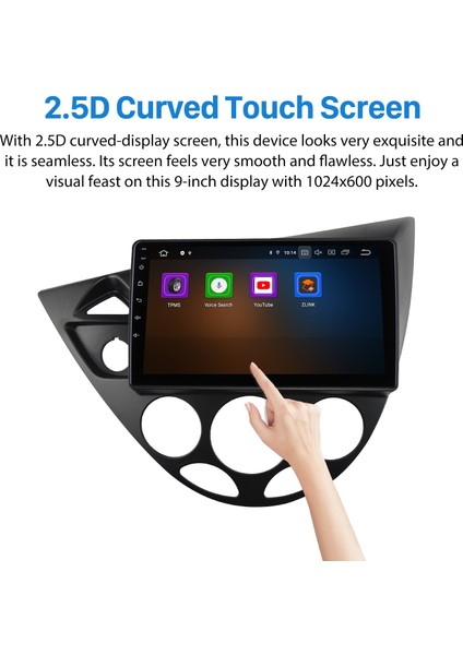 Ford Focus 1998-2005 Android Auto Carplay Navigasyon Multimedya Sistemi indirimleri