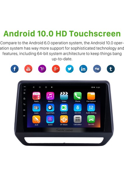 Renault Triber 2019 Android Auto Carplay Navigasyon Multimedya Sistemi fırsatları