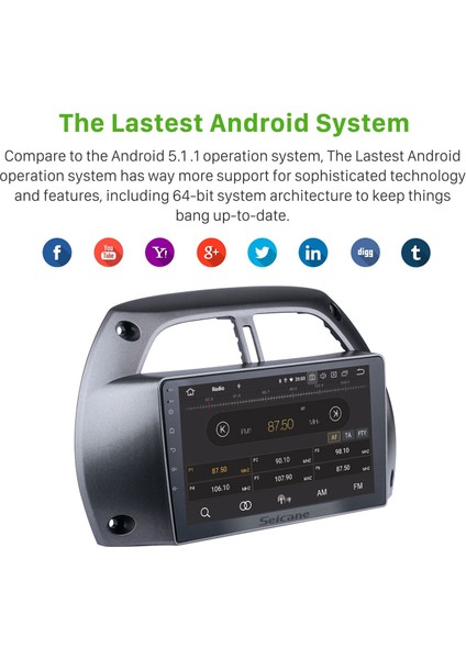 Toyota Rav4 2001-2006 Android Auto Carplay Navigasyon Multimedya Sistemi fırsatları