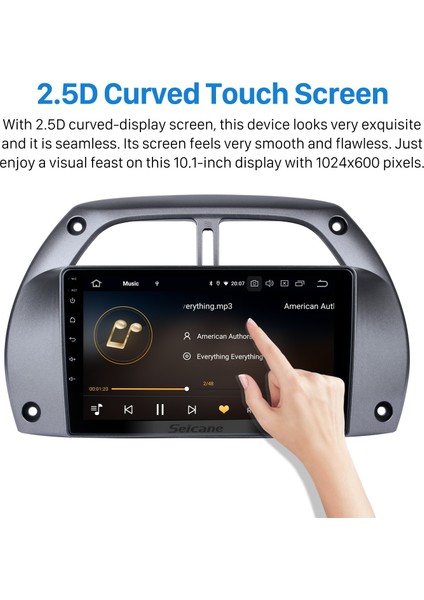 Toyota Rav4 2001-2006 Android Auto Carplay Navigasyon Multimedya Sistemi indirimleri