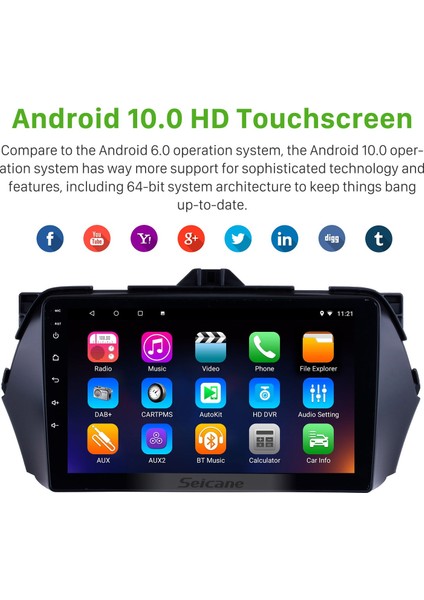 Suzuki Alivio 2016 Android Auto Carplay Navigasyon Multimedya Sistemi fırsatları