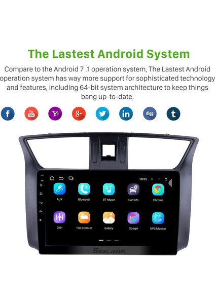 Nissan Sylphy 2012-2016 Android Auto Carplay Navigasyon Multimedya Sistemi fırsatları