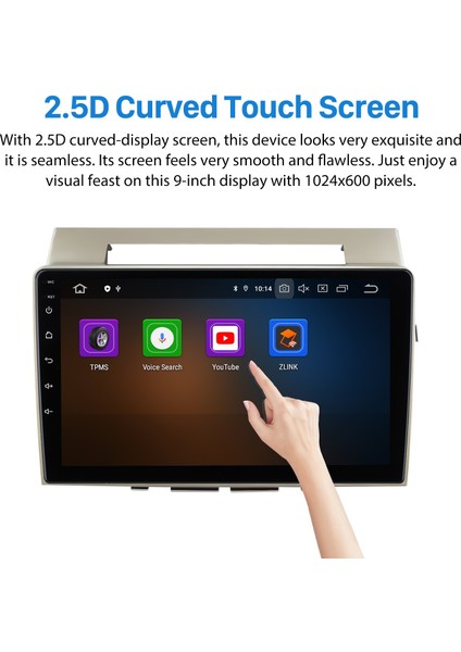 Toyota Verso ER16RO 2003-2009 Android Auto Carplay Navigasyon Multimedya Sistemi indirimleri