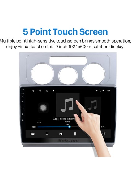 Volkswagen Touran Manuel A/c Radyo 2004-2008 Android Auto Carplay Navigasyon Multimedya Sistemi indirimleri