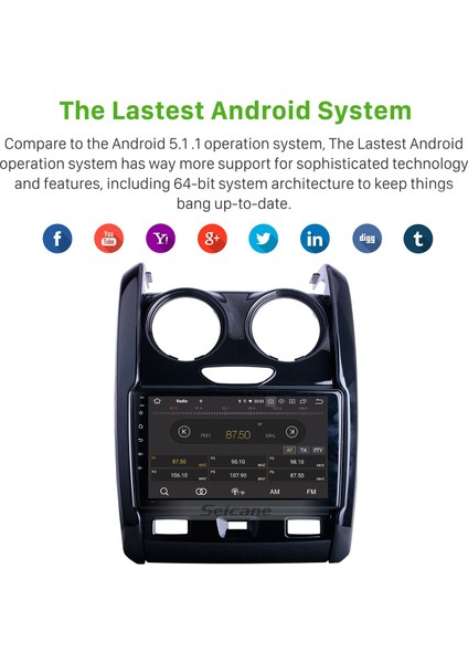 Renault Duster 2015-2020 Android Auto Carplay Navigasyon Multimedya Sistemi indirimleri