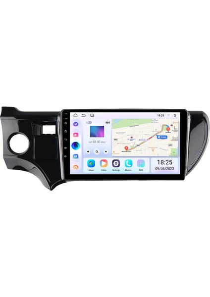 Toyota Prıus C 2012-2014 Android Auto Carplay Navigasyon Multimedya Sistemi
