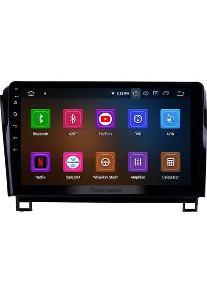 Toyota SEQUOIA2006+2014 Android Auto Carplay Navigasyon Multimedya Sistemi