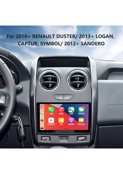 Renault Duster 2013+ Logan Captur Symbol 2012+ Sandero Android Auto Carplay Navigasyon Multimedya Sistemi