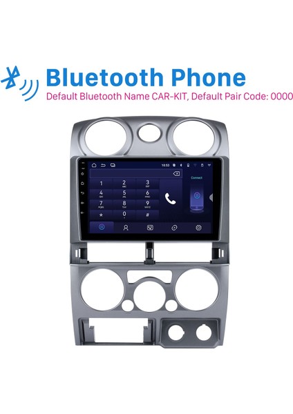 Isuzu D-Max Mu-7 Chevrolet Colorado 2006-2012 Android Auto Carplay Navigasyon Multimedya Sistemi modelleri