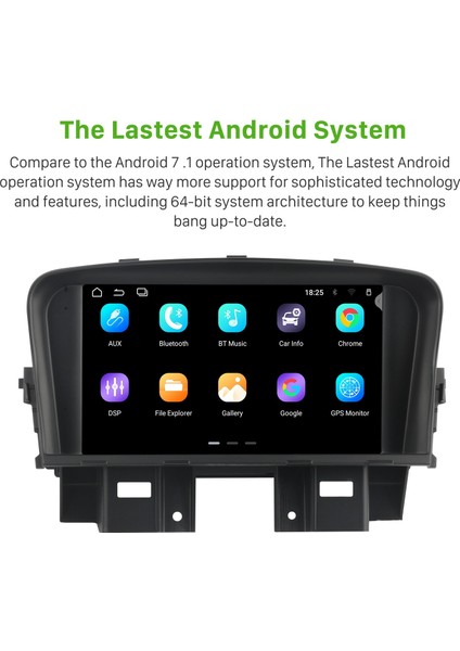 Chevrolet Cruze 2008-2014 Android Auto Carplay Navigasyon Multimedya Sistemi modelleri