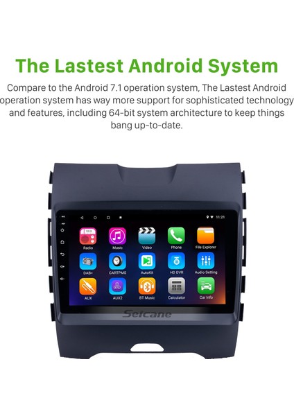 Ford Edge 2013-2017 Android Auto Carplay Navigasyon Multimedya Sistemi fırsatları