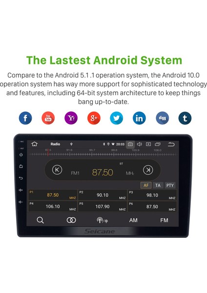 Hyundai 2010-2014 Android Auto Carplay Navigasyon Multimedya Sistemi indirimleri