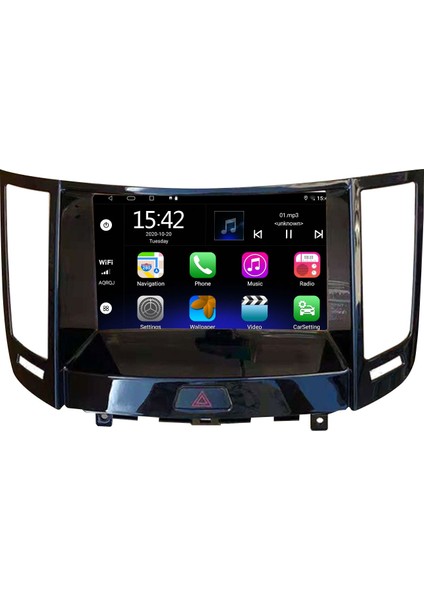 Infınıtı FX35 FX37 2009-2013 Android Auto Carplay Navigasyon Multimedya Sistemi