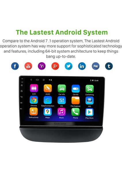 Chevrolet Orlando 2018 Android Auto Carplay Navigasyon Multimedya Sistemi modelleri