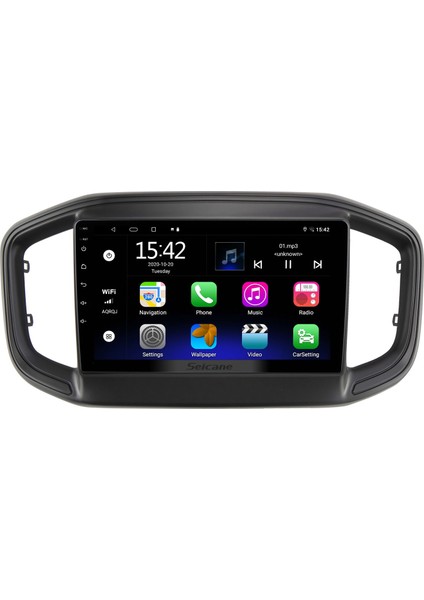 Fıat Strada 2020-2023 Android Auto Carplay Navigasyon Multimedya Sistemi