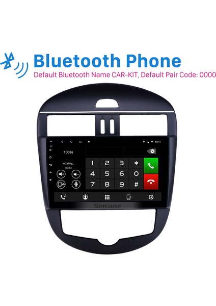 Nissan Tiida Otomatik Klima 2011-2014 Android Auto Carplay Navigasyon Multimedya Sistemi modelleri