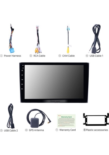 Suzuki Vitara 2005-2014 Android Auto Carplay Navigasyon Multimedya Sistemi indirimleri