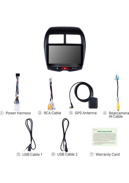 Mitsubishi Asx 2010-2013 Android Auto Carplay Navigasyon Multimedya Sistemi indirimleri
