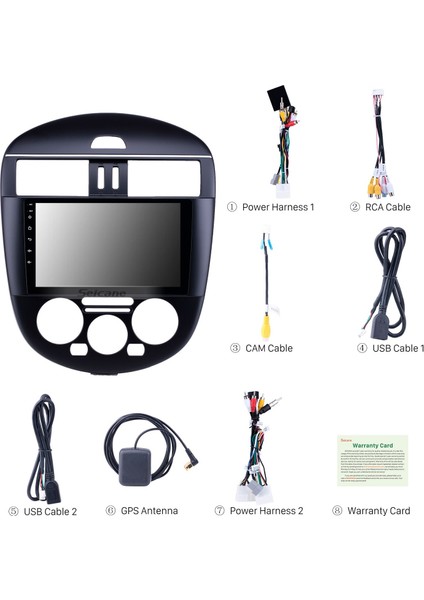 Nissan Tiida Manuel A/c 2011-2014 Android Auto Carplay Navigasyon Multimedya Sistemi indirimleri