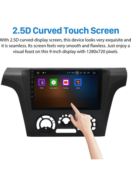 Mitsubishi Outlander 2004-2006 Android Auto Carplay Navigasyon Multimedya Sistemi indirimleri