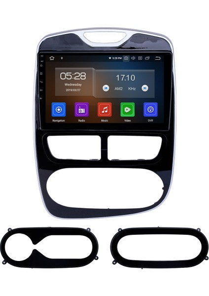 Renault Clio Dijital/analog Manuel Klima 2012-2016 Android Auto Carplay Navigasyon Multimedya Sistemi