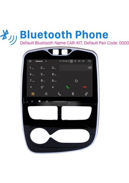 Renault Clio Dijital/analog Manuel Klima 2012-2016 Android Auto Carplay Navigasyon Multimedya Sistemi