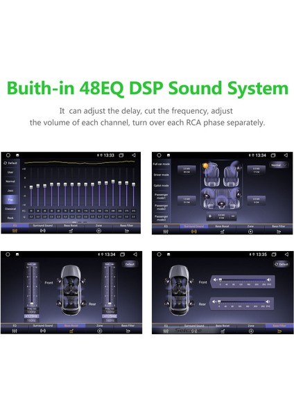 Hyundaı I20 2010-2013 Android Auto Carplay Navigasyon Multimedya Sistemi modelleri
