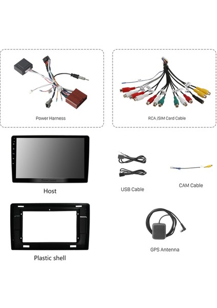 Mazda Cx-9 2009-2012 Android Auto Carplay Navigasyon Multimedya Sistemi indirimleri