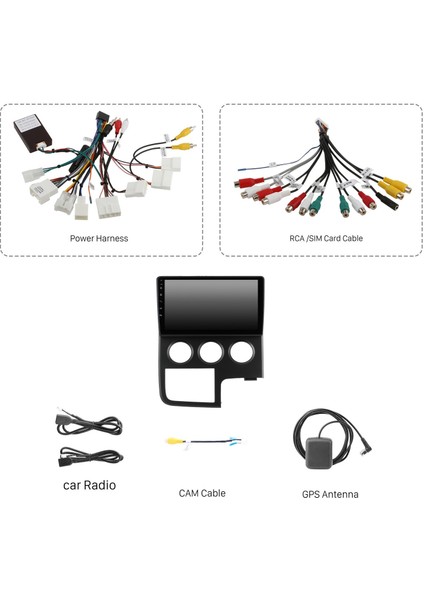 Toyota Hiace 2019 Android Auto Carplay Navigasyon Multimedya Sistemi indirimleri