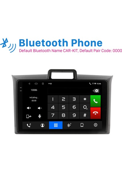 Toyota Corolla Axıo Fıelder 2015 Android Auto Carplay Navigasyon Multimedya Sistemi
