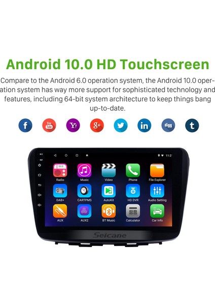 Suzuki Baleno Android Auto Carplay Navigasyon Multimedya Sistemi fırsatları