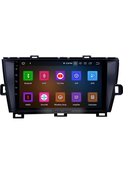 Toyota Prius Rhd 2009-2013 Android Auto Carplay Navigasyon Multimedya Sistemi
