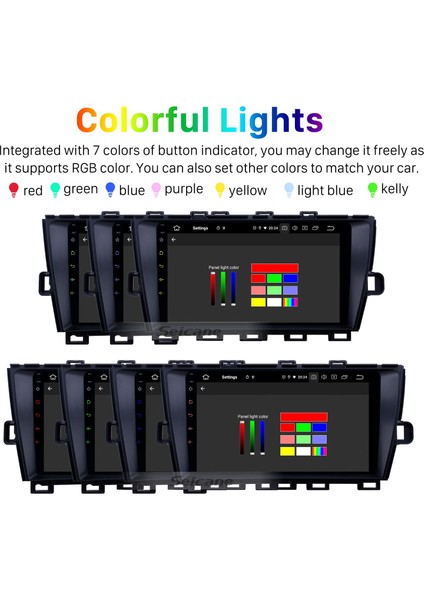 Toyota Prius Rhd 2009-2013 Android Auto Carplay Navigasyon Multimedya Sistemi fırsatları