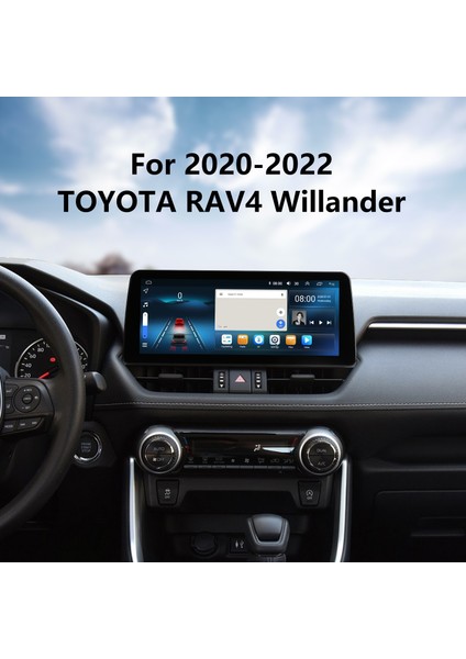 Toyota Rav4 Willander 2020-2022 Android Auto Carplay Navigasyon Multimedya Sistemi